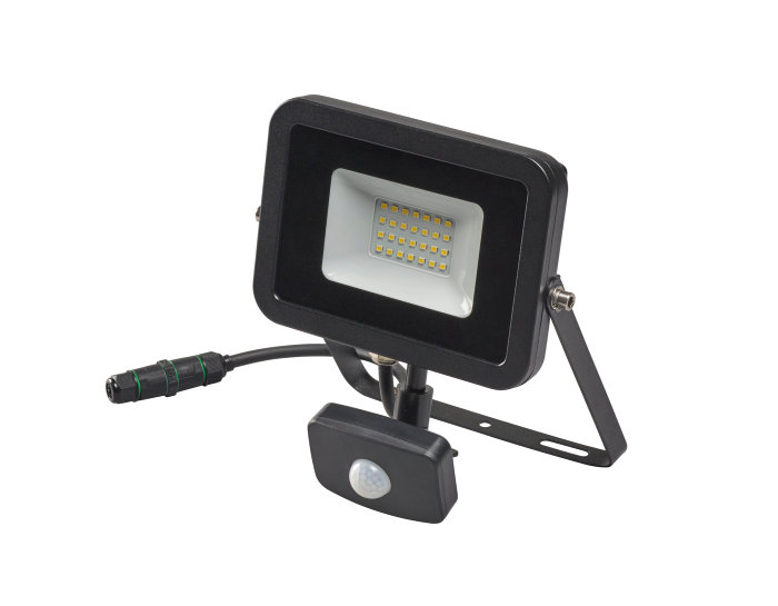 Arbeidslampe m/sensor og 20 W LED-pære